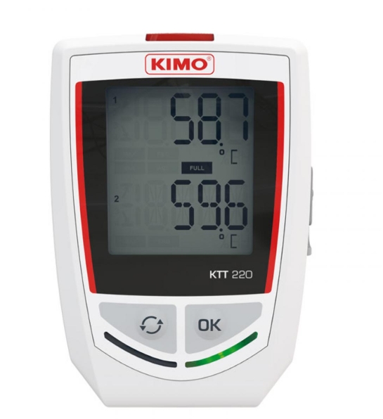 KIMO凯茂热电偶数据记录仪KTT 220