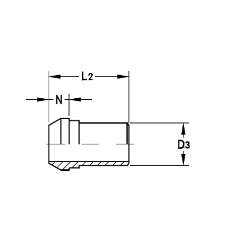 意大利RACFLUID 60° BSP 锥形密封管件4BS-1.1/4