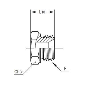 意大利RACFLUID 60° BSP 锥形密封管件4JMR-1
