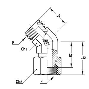 意大利RACFLUID 60° BSP 锥形密封管件4VG-1.1/2