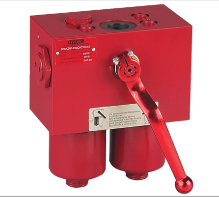 德国HYDAC海德克在线双工过滤器DFDKBH / HC160QLF10D1.1 / 12V-L24