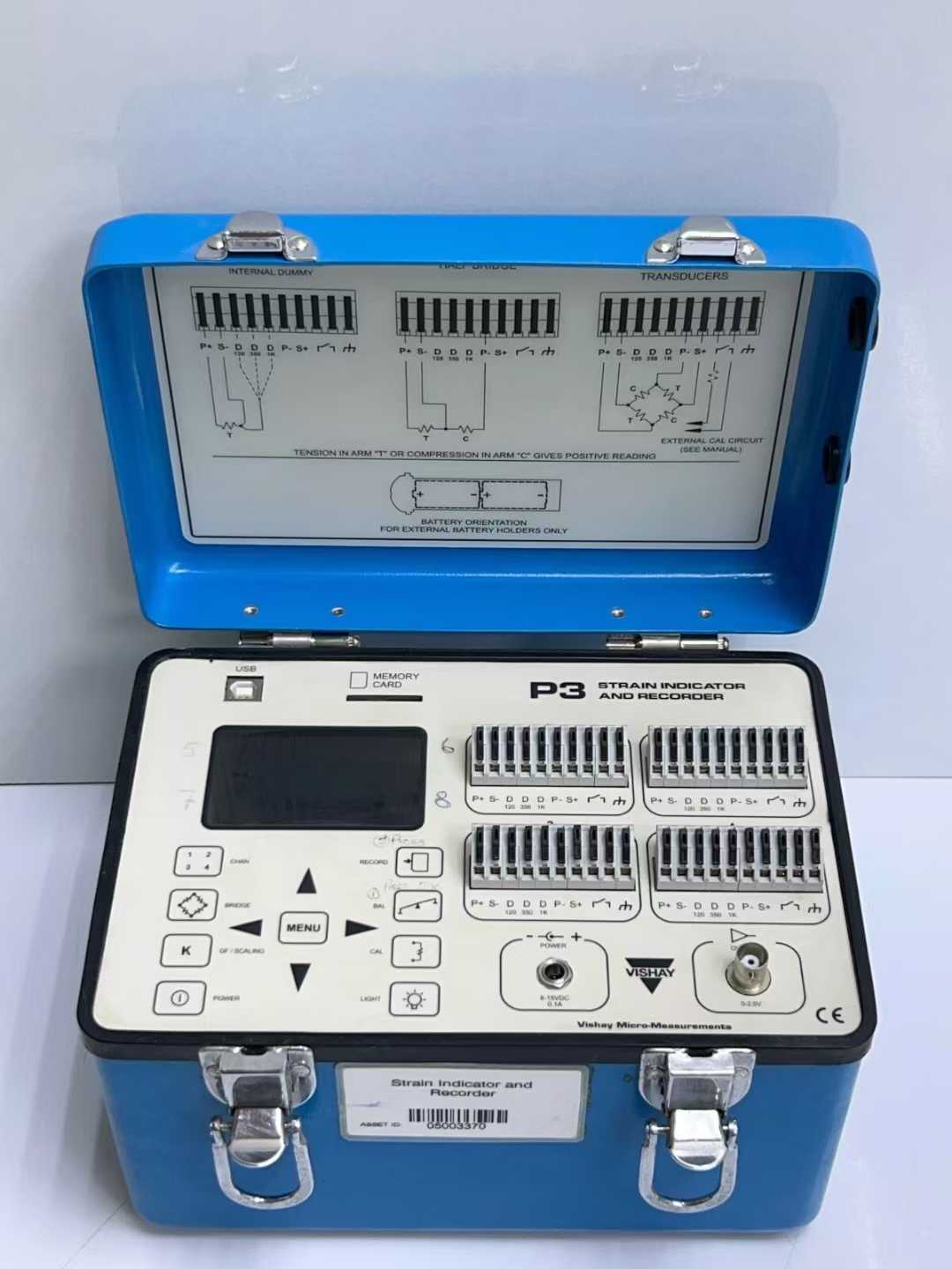 美国VISHAY微型测量P3 STRAIN指示器和录音器