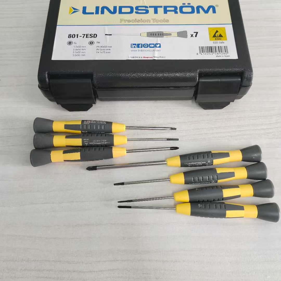 瑞典LINDSTROM螺丝刀7件套801-7ESD