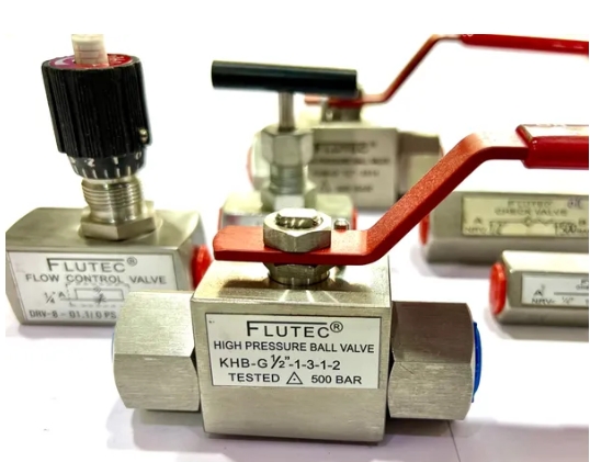 德国FLUTEC不锈钢球阀02HB27666MYBNPT