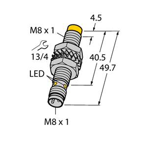 德国TURCK图尔克电感式传感器NI3-M08E-AN6X-V1131