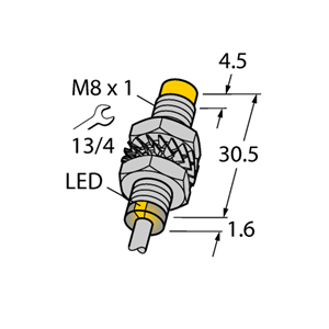 德国TURCK图尔克电感式传感器NI3-M08K-AP6X
