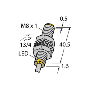 德国TURCK图尔克电感式传感器NI3-M08E-AN6X