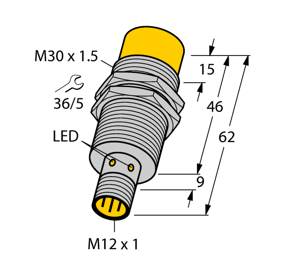 德国TURCK图尔克电感式传感器NI20-M30-AD6X-H1141