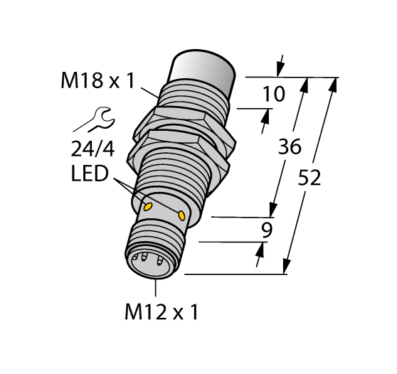 德国TURCK图尔克电感式传感器NI15U-EM18WD-AP6X-H1141/3GD