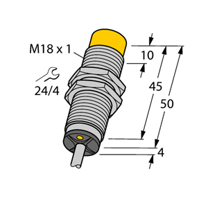 德国TURCK图尔克电感式传感器NI14-M18-AD6X