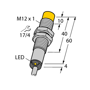 德国TURCK图尔克电感式传感器NI4-M12-ADZ31X
