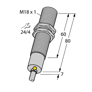 德国TURCK图尔克电感式传感器BI5-M18-AZ3X/S120
