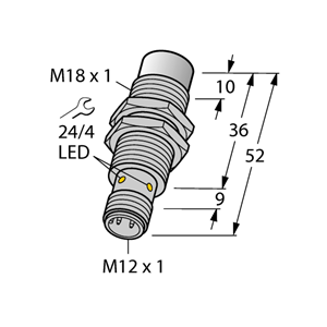 德国TURCK图尔克电感式传感器NI15U-EM18WD-AP6X-H1141/3GD