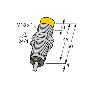 德国TURCK图尔克电感式传感器NI14-M18-VP6X 7M