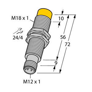 德国TURCK图尔克电感式传感器NI8-M18E-LIU-H1141