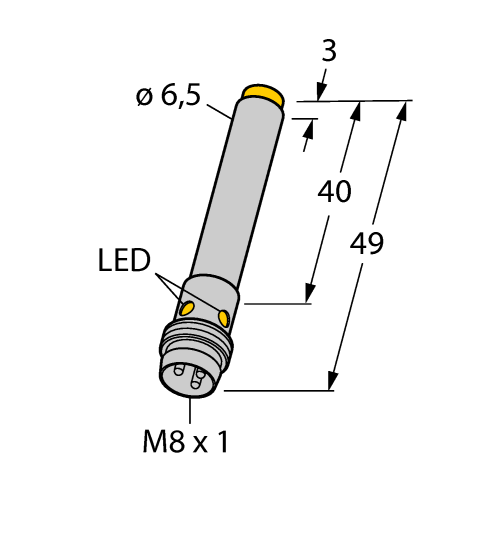 德国TURCK图尔克电感式传感器NI6U-EH6.5-AP6X-V1131