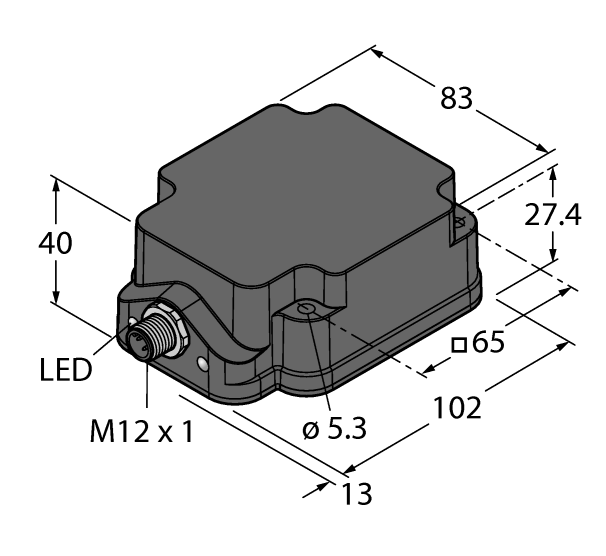 德国TURCK图尔克电感式传感器NI75U-Q80WD-VP6X2-H1141