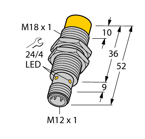 德国TURCK图尔克电感式传感器NI12U-EM18-AP6X-H1141