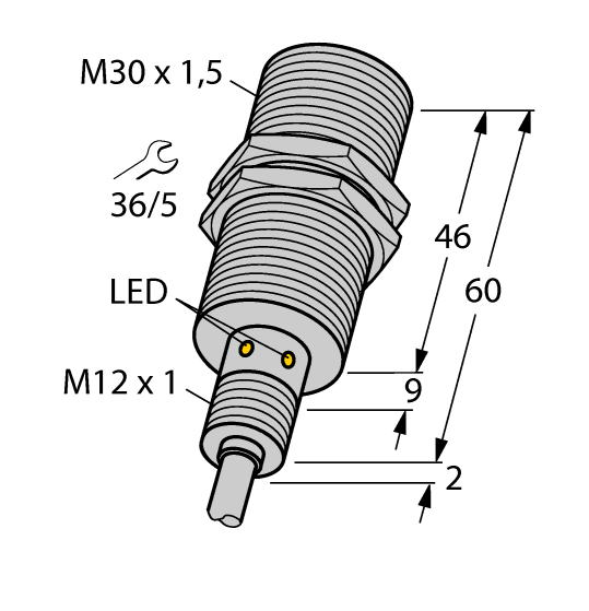德国TURCK图尔克电感式传感器BI15U-EM30WD-AP6X