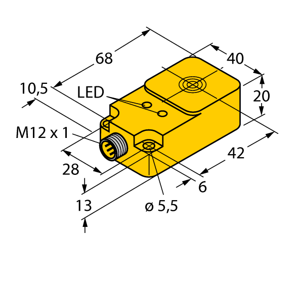 德国TURCK图尔克电感式传感器BI15U-Q20-AP6X2-H1141