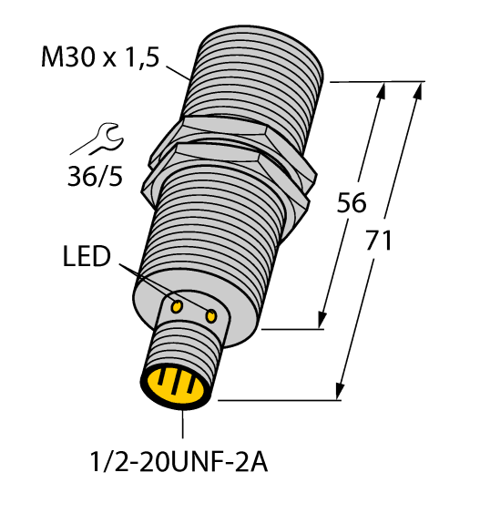 德国TURCK图尔克电感式传感器BI10U-G30-ADZ30X2-B3131