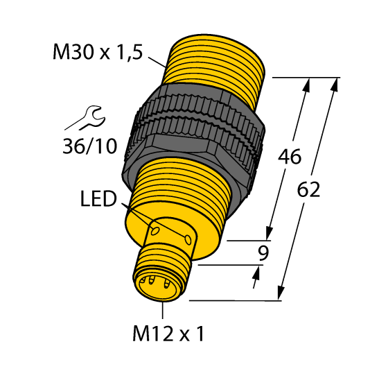 德国TURCK图尔克电感式传感器NI20U-S30-AP6X-H1141