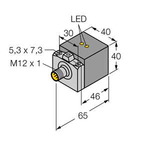 德国TURCK图尔克电感式传感器BI20U-CA40-AP6X2-H1141