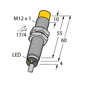 德国TURCK图尔克电感式传感器NI4-M12-AZ31X