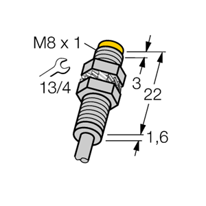德国TURCK图尔克电感式传感器NI3-EG08K-Y1