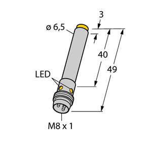 德国TURCK图尔克电感式传感器NI6U-EH6.5-AP6X-V1131