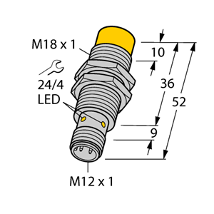 德国TURCK图尔克电感式传感器NI12U-EM18-AP6X-H1141