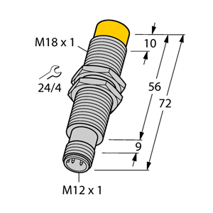 德国TURCK图尔克电感式传感器NI10-M18E-LIU-H1141