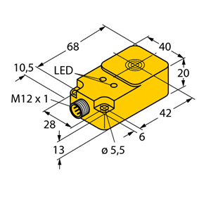 德国TURCK图尔克电感式传感器BI15U-Q20-AP6X2-H1141