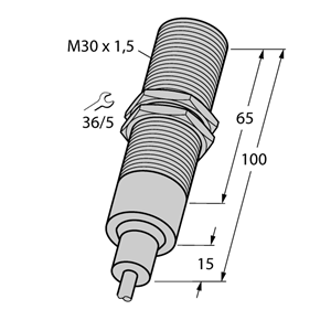 德国TURCK图尔克电感式传感器BI10-EM30-AP6/S907