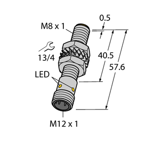 德国TURCK图尔克电感式传感器BI2-M08E-VP6X-H1341