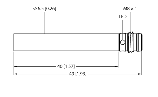 德国TURCK图尔克电感式传感器BI2-EH6.5-AP6X-V1131