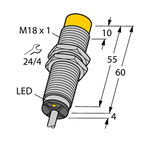 德国TURCK图尔克电感式传感器NI15U-M18M-VP6X