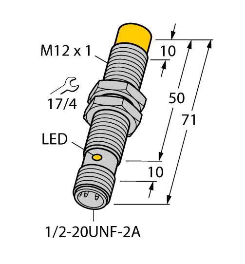 德国TURCK图尔克电感式传感器NI8U-G12-ADZ32X-B3131