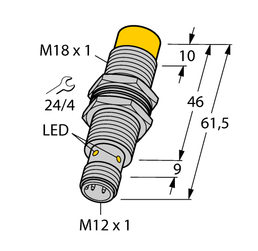 德国TURCK图尔克电感式传感器NI15U-M18M-VP6X-H1141