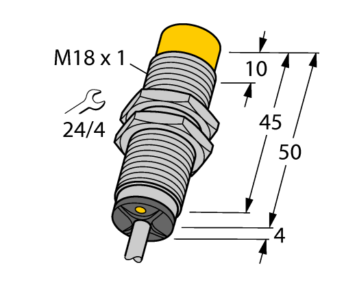 德国TURCK图尔克电感式传感器NI12U-M18-AN6X