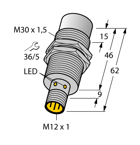 德国TURCK图尔克电感式传感器NI30U-EM30WD-AP6X-H1141/3GD