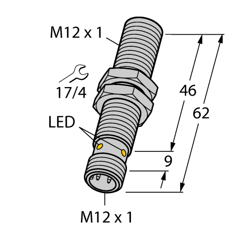 德国TURCK图尔克电感式传感器BI3U-MT12E-VP4X-H1141