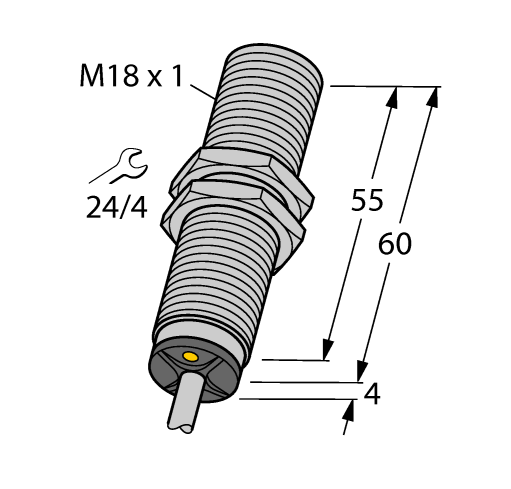 德国TURCK图尔克电感式传感器BI8-M18-LI-EXI