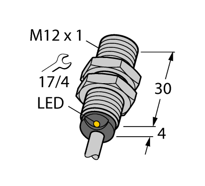 德国TURCK图尔克电感式传感器BI2-G12K-AP6X