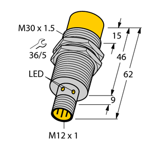 德国TURCK图尔克电感式传感器NI20-M30-AP6X-H1141