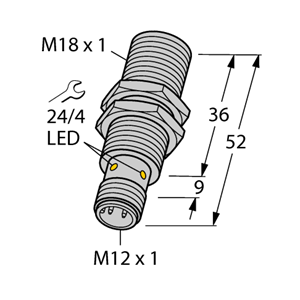 德国TURCK图尔克电感式传感器BI5U-EM18-AP6X-H1141