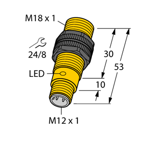 德国TURCK图尔克电感式传感器BI5-S18-AP6X-H1141