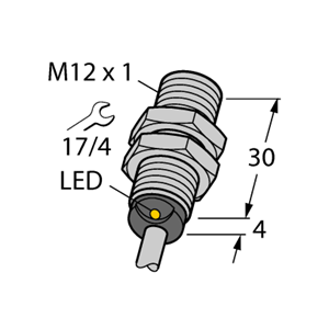 德国TURCK图尔克电感式传感器BI2-G12K-AP6X