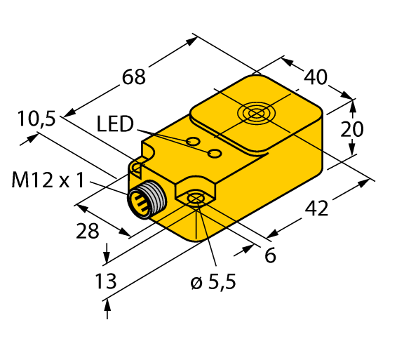 德国TURCK图尔克电感式传感器NI25-Q20-AP6X2-H1141