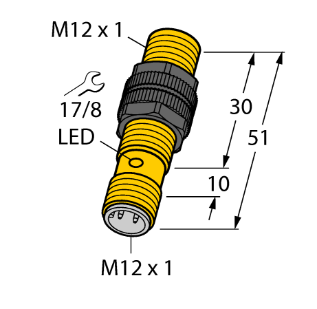 德国TURCK图尔克电感式传感器NI4-S12-AP6X-H1141